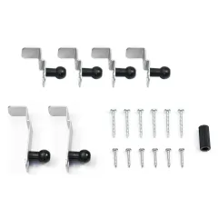 Befestigungsklammernsatz REMItop vario II - 400 x 400, DS 24-35 mm