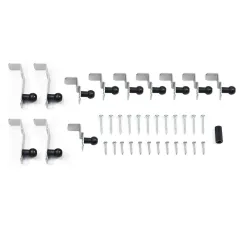 Befestigungsklammernsatz REMItop vario II - 900 x 600, DS 46-55 mm