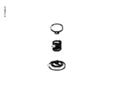 Belüftungsknopf C250/C260 orange