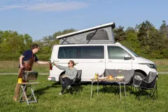 Bequemer, gepolsteter Faltstuhl