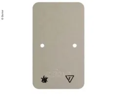 Berker Bodenplatte Zweifach-Steckdose weiß