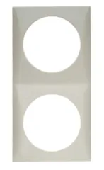 Berker INTEGRO 2-fach Steckdosenrahmen anthrazit