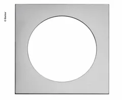 Berker INTEGRO Pure 1-fach Rahmen chrom glanz