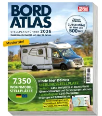 BORDATLAS 2026 Stellplatzführer Deutschland