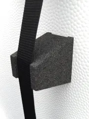 Bringen Abstand zwischen den Caravan und Spanngurten