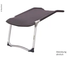 Campingstuhl-Beinauflage Inventor II - Dark Smoke