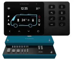 Caravan Control System mit Überwachungs-/Schaltsystem bis zu 10 Geräte