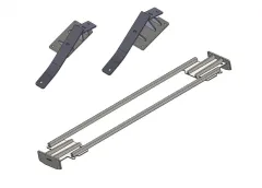 Carbest Adapter-Komplettset für Carbest Autolift - Für Mercedes-Benz Sprinter Frontantrieb ab 2020 mit Heck Alko Chassis