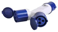 Carbest CEE-Stecker/CEE-Steckdose 230V 16A 3 polig für Wohnmobile, Camping