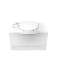 Cassettentoilette C402-X elektrisch, weis, rechts