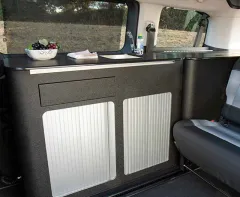 Citroen Spacetourer Trip Küchenmodul mit Technik und Wasseranlage, schwarz