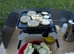Cook´n´Fold gerillte Grillplatte