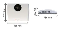 Dachklimaanlage Open Air Plus 12 V Full Inverter