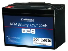 Deep-Cycle AGM-Power Line Batterie 120 Ah