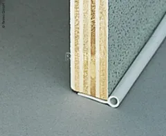 Dichtkeder mittelgrau Rund-Profil, Ø 5 mm, 50 m Rolle