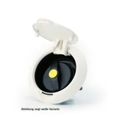 Dieseleinfüllstutzen schwarz matt