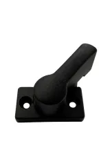 Drehriegel Metall (Vorreiber) - H 8 mm - Schwarz