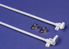 Drehstangenset Push-Lock - Weiß