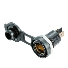 Einbausteckdose 12V mit Deckel