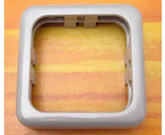 Einfachrahmen schmal Farbe: grau