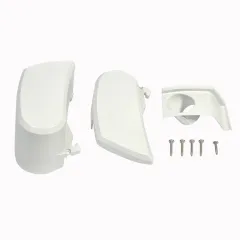 Endkappen weiß TO 6200, Satz links und rechts -