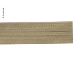 Endlos Reißverschluss als Meterware in beige, 2,5cm breit