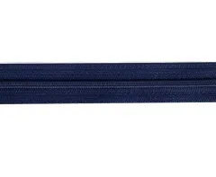 Endlos Reißverschluss als Meterware in blau, 2,5cm breit