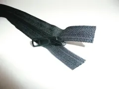 Endlos Reißverschluss als Meterware in schwarz 3,2cm breit