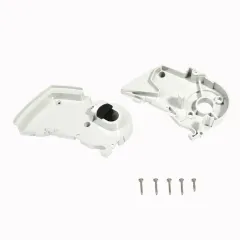 Endplatten weiß TO 6200, Satz links und rechts -