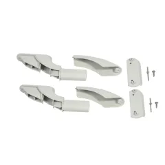 Endstück grau für Roof-Rack, 2er Satz komplett -