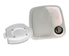 Eurogaragenschloß weiß ohne Zylinder Schlüssel ohne Schrauben