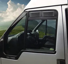 Fahrerhaus Lüftungsgitter: Be- und Entlüftung für Fahrerhaustür-Fenster