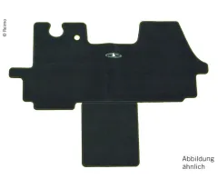 Fahrerhausteppich Exquisit für Fiat Ducato ab 2007, dunkelgrau