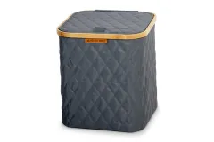 Faltkorb HOLIDAY TRAVEL grau-meliert, B33xH37xT33cm