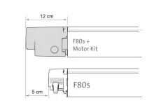 Fiamma 12-V-Motor-Kit Advanced für F80L - Deep Black