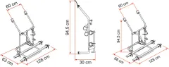 FIAMMA Carry Bike - Alu Fahrradträger T2/3