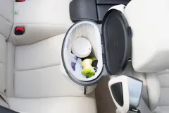 Flextrash Mülleimer, 9L, schwarz, biologisch abbaubares Material