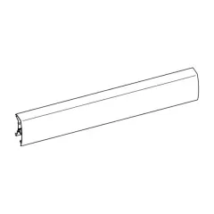 Frontblende 4,5 m TO 9200 eloxiert -