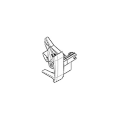 Frontblendenendkappe weiß, links für Markisen Dometic PW 1500 -