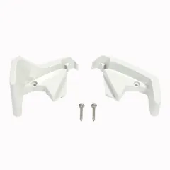 Frontblendenendkappen weiß TO 6200 Satz links und rechts -