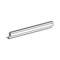 Frontprofil 3 m TO 5002, eloxiert -