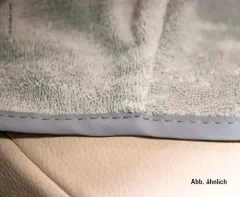 Frottee-Schonbezug für Fahrzeugsitze universal, Anthrazit