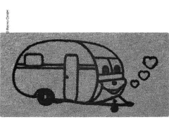 FUSSMATTE »CARAVAN« 50 x 25cm, DERBY FLOCK