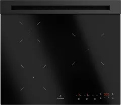 Gas-Cerankochfeld mit 3 Platten und Sensor-Control