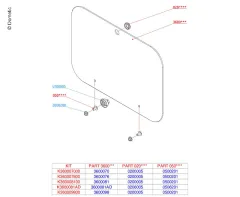 Glasabdeckung SMEV-Kocher