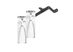 Glashalter für 3 Stielgläser