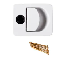 Griffmuldenschloss Kubus weiß