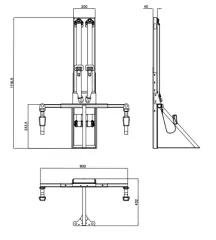 Gurtbock für 2 Personen Special Standard KIT