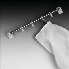 Hakenleiste 6 Haken - Wandhalterung