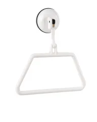 Handtuchhalter mit Saugnapf, weis, bis 2kg Handtuchhalter mit Saugnapf, weis, bis 2kg